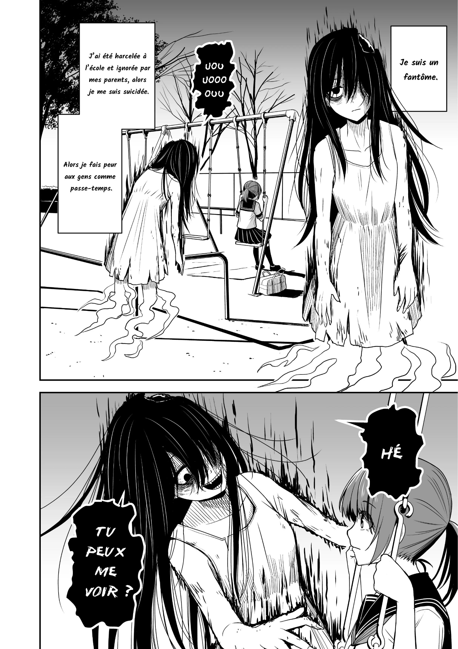 Yuurei ga kowagaraseyou to shita shoujo ha "yuurei" datta